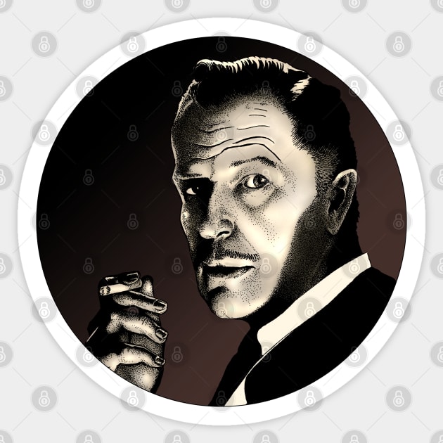 Vincent Price Evil Eye Sticker by ranxerox79